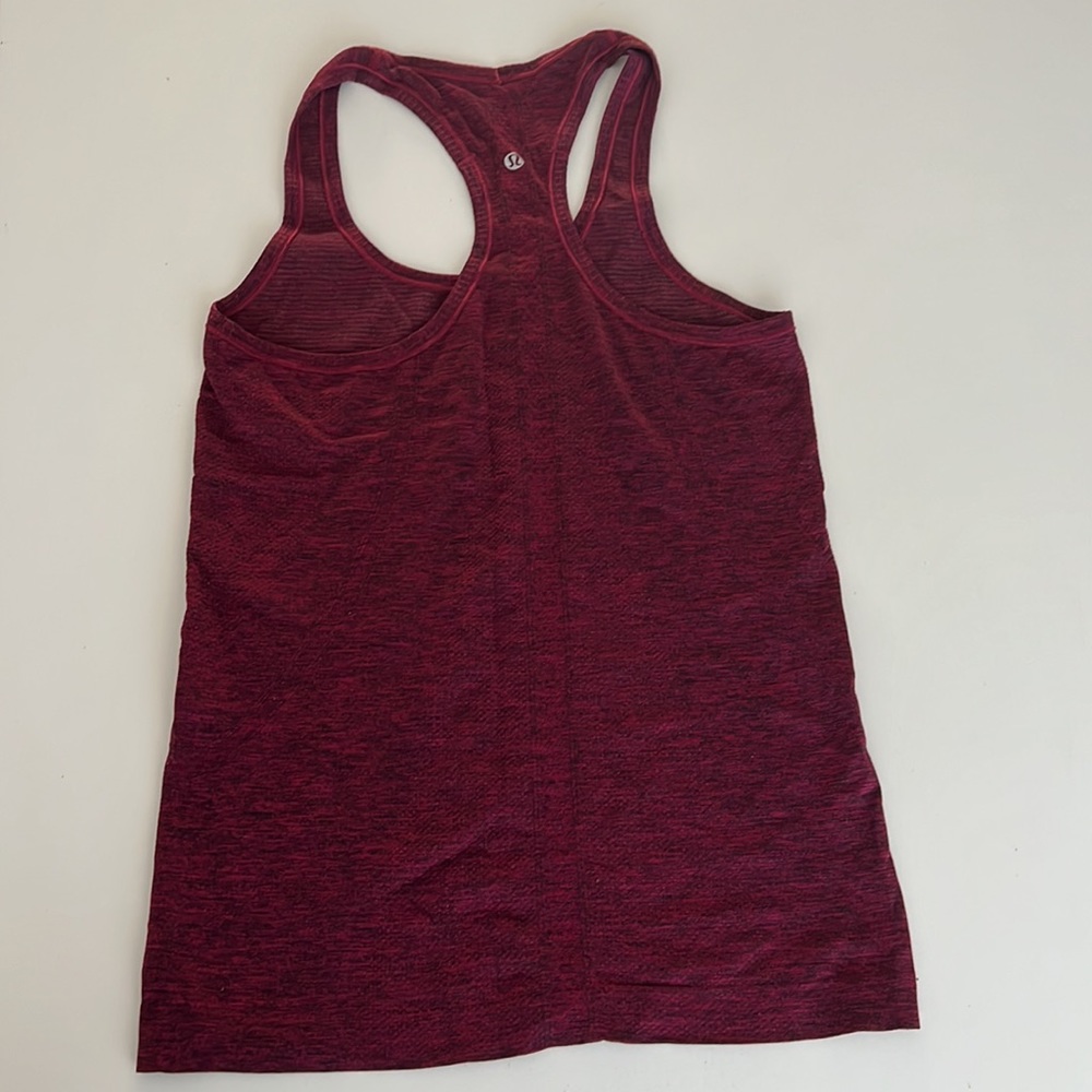 Lululemon Swiftly Tank Top Size 6 Red - image 6
